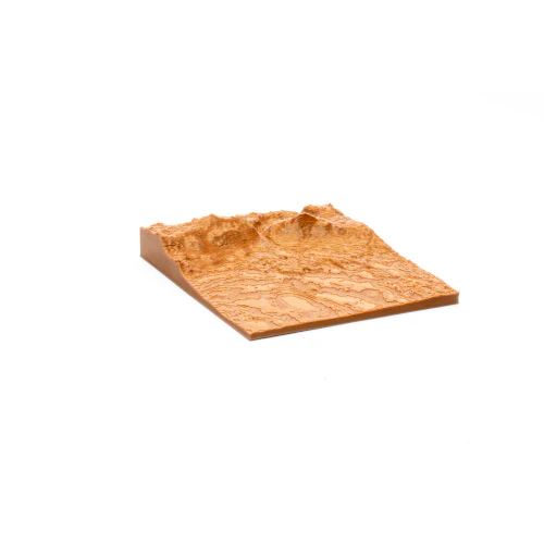 3D Printed Topography Model of Jezero Crater - Image 3