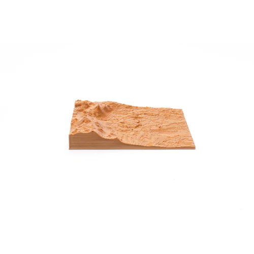 3D Printed Topography Model of Jezero Crater - Image 5