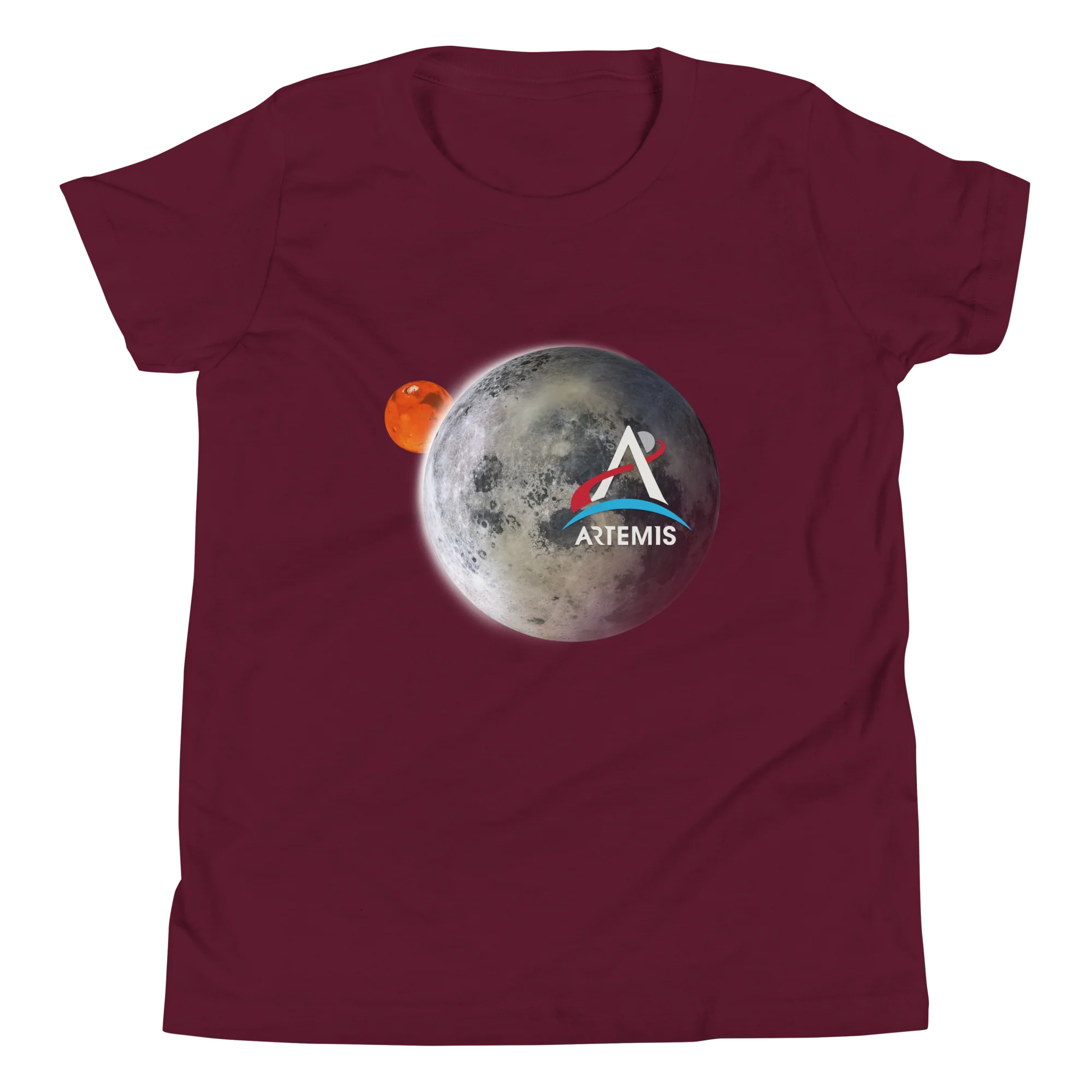 Artemis Moon and Mars T-Shirt - Youth - Image 3