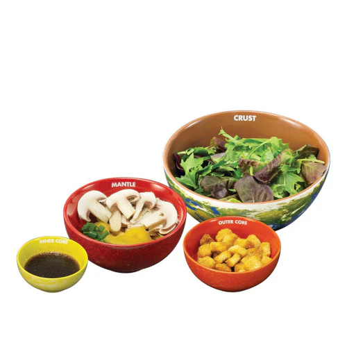 Earth Cross Section Nesting Bowls - Image 2