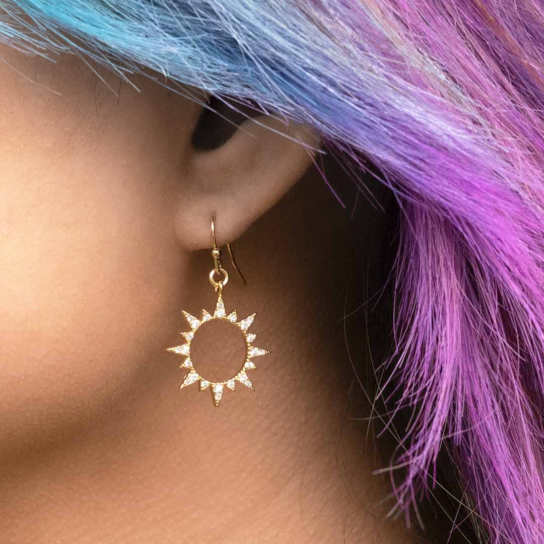 Eclipse Solar Totality Earrings - Image 3
