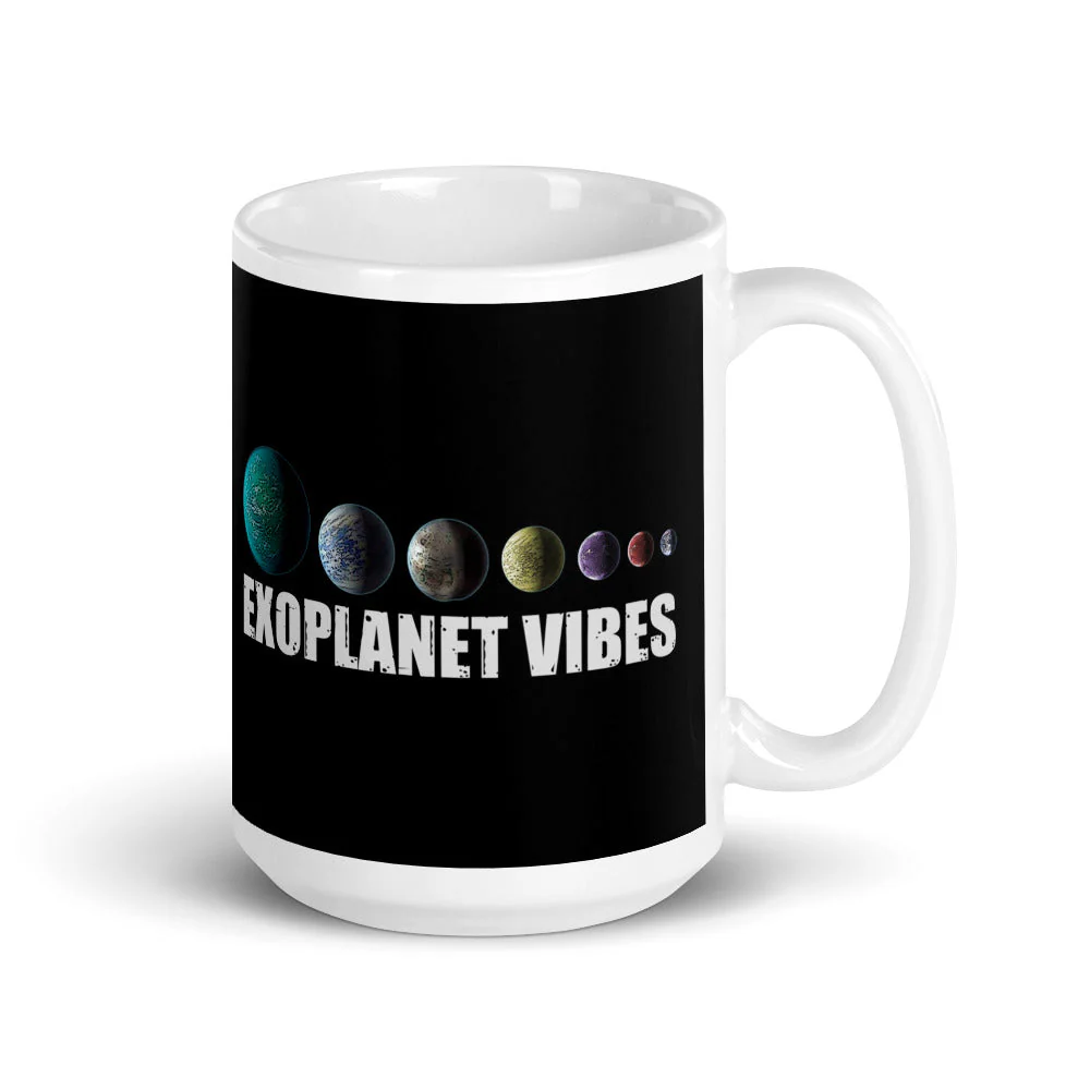 Exoplanet  Vibes 15 oz Mug - Image 2