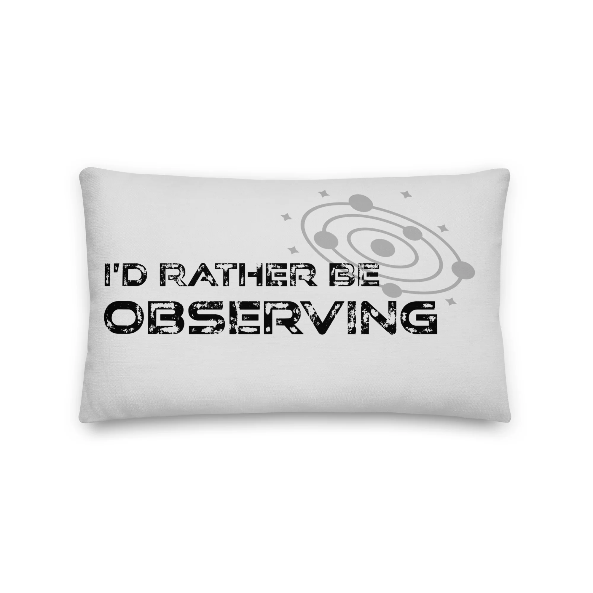I'd Rather Be Observing Pillow - Image 4