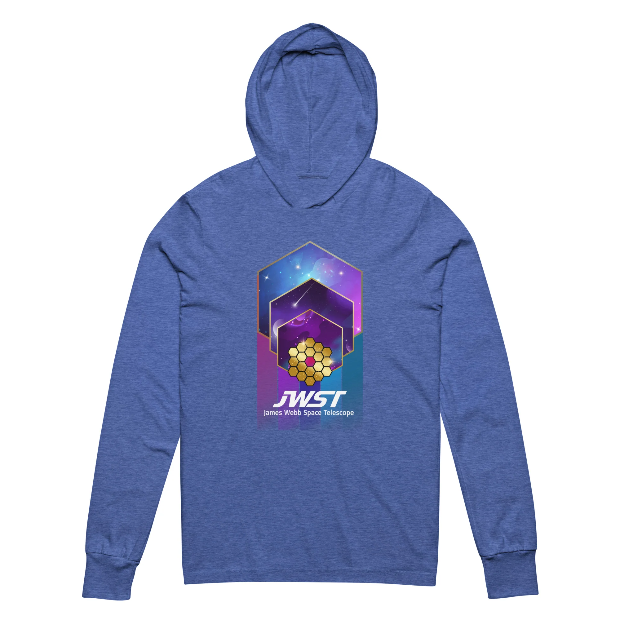 James Webb Space Telescope Design Hooded long-sleeve tee - Image 3