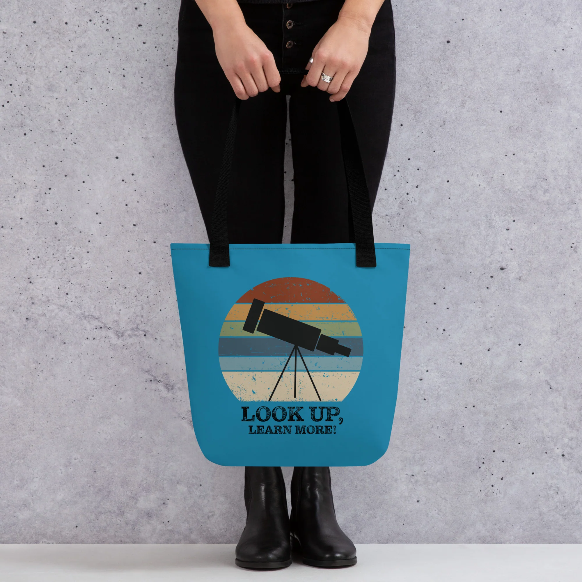 Look Up, Learn More Tote Bag - Image 3