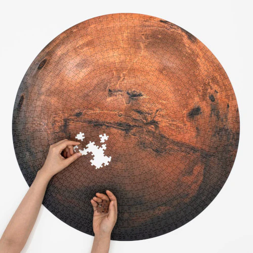 Mars NASA Round Puzzle - Image 4