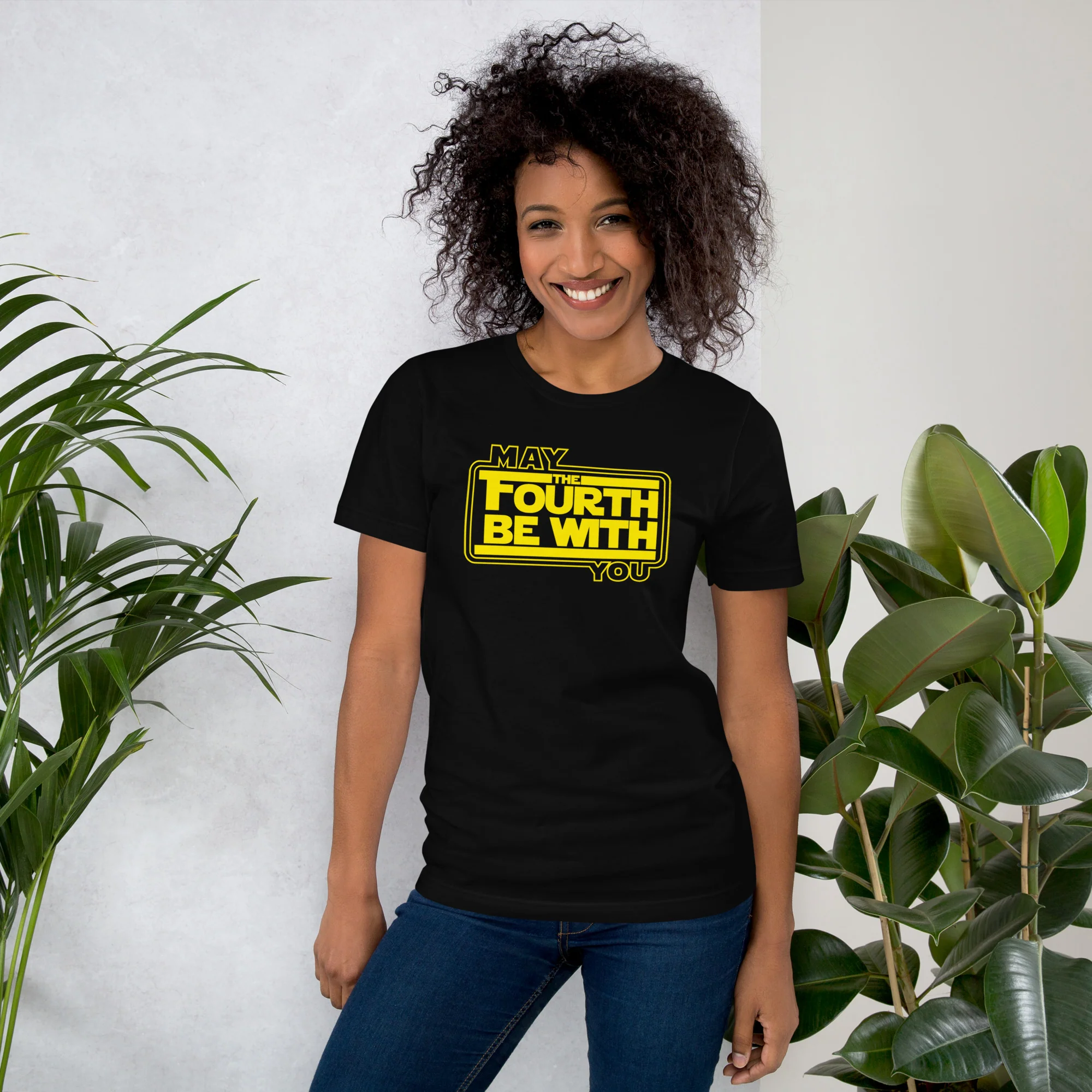 "May the fourth be with you" Premium Star Wars Day Unisex t-shirt - Image 3