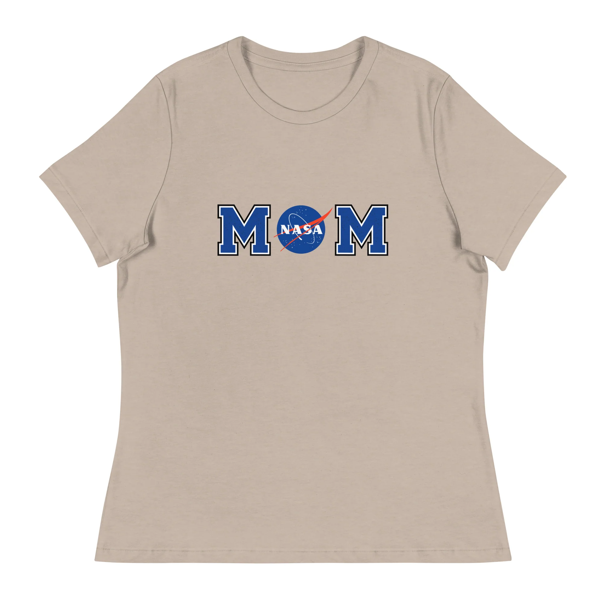 Mom with NASA Meatball Relaxed T-Shirt - Image 5
