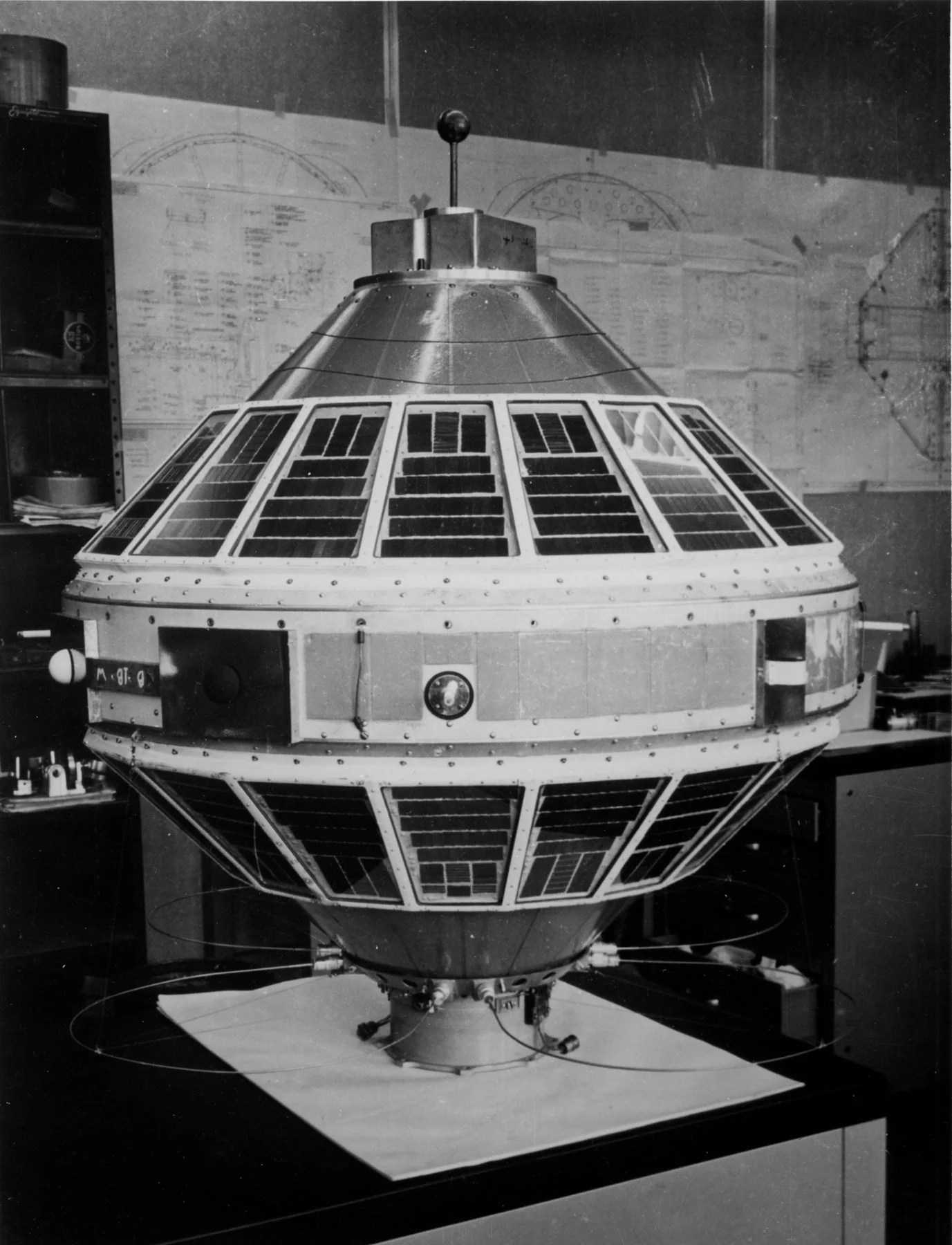 NASA Explorer 7 Satellite Telemetry Data Section - Image 4