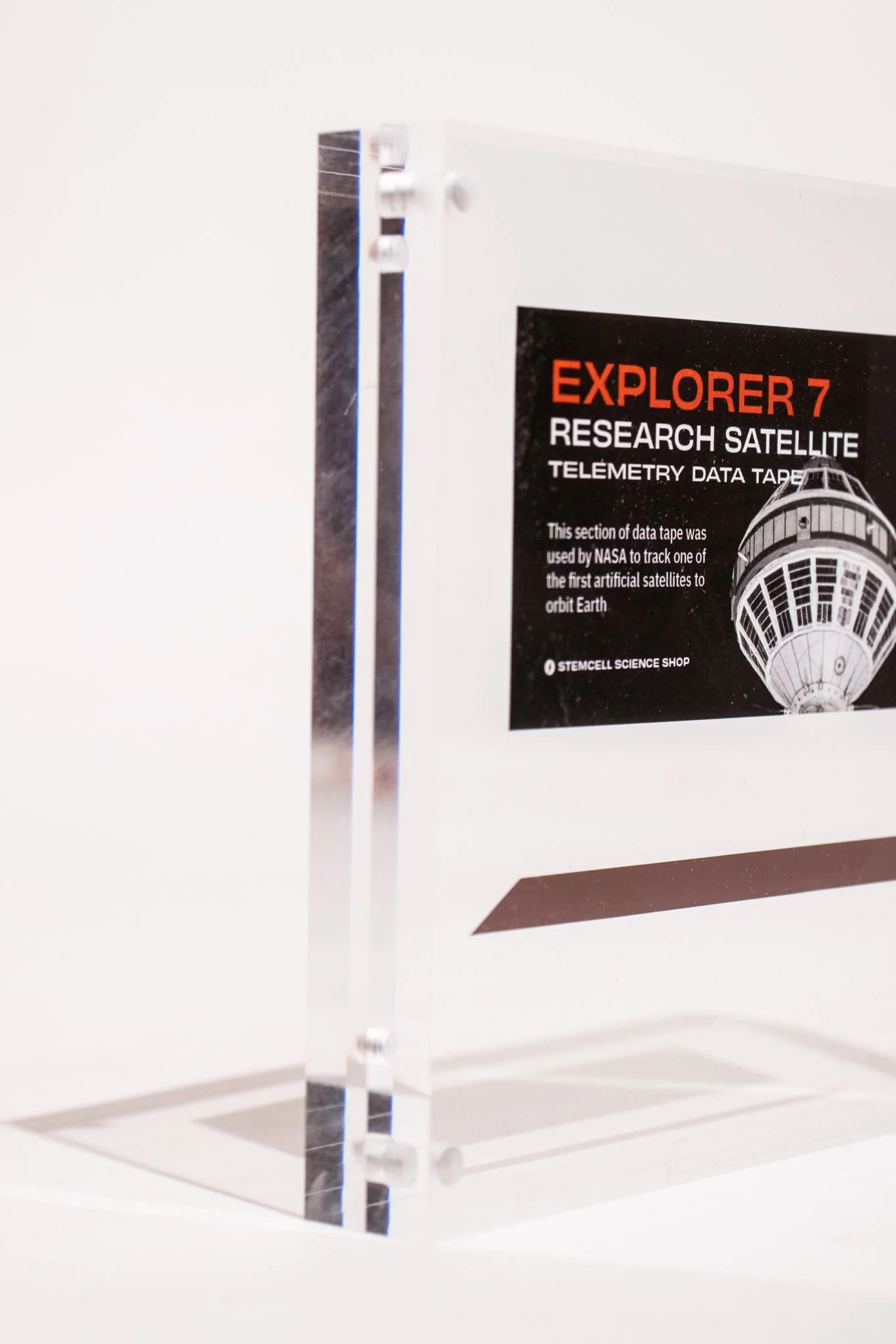 NASA Explorer 7 Satellite Telemetry Data Section - Image 8