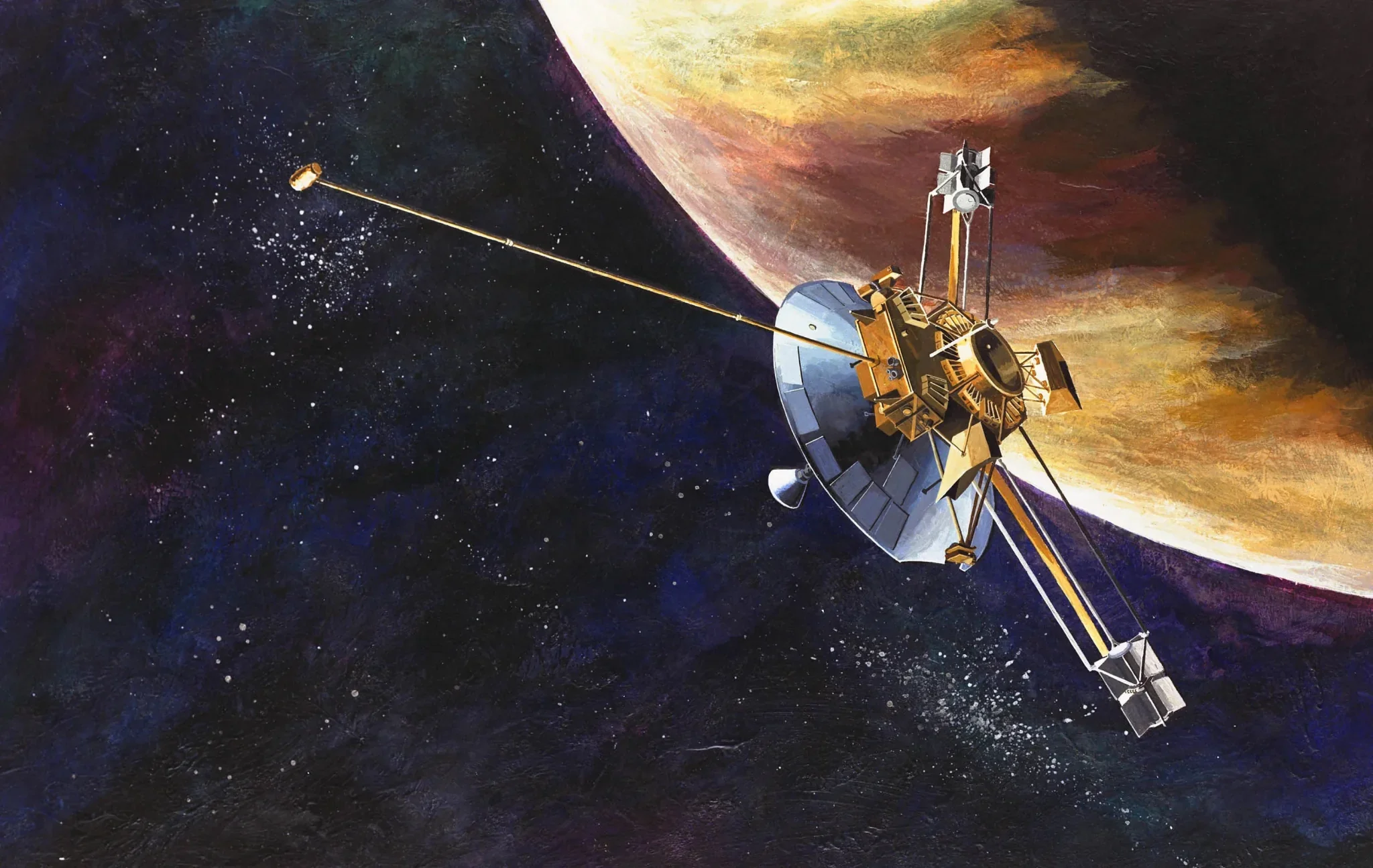 NASA Pioneer 10 Mission Data Section - Image 5
