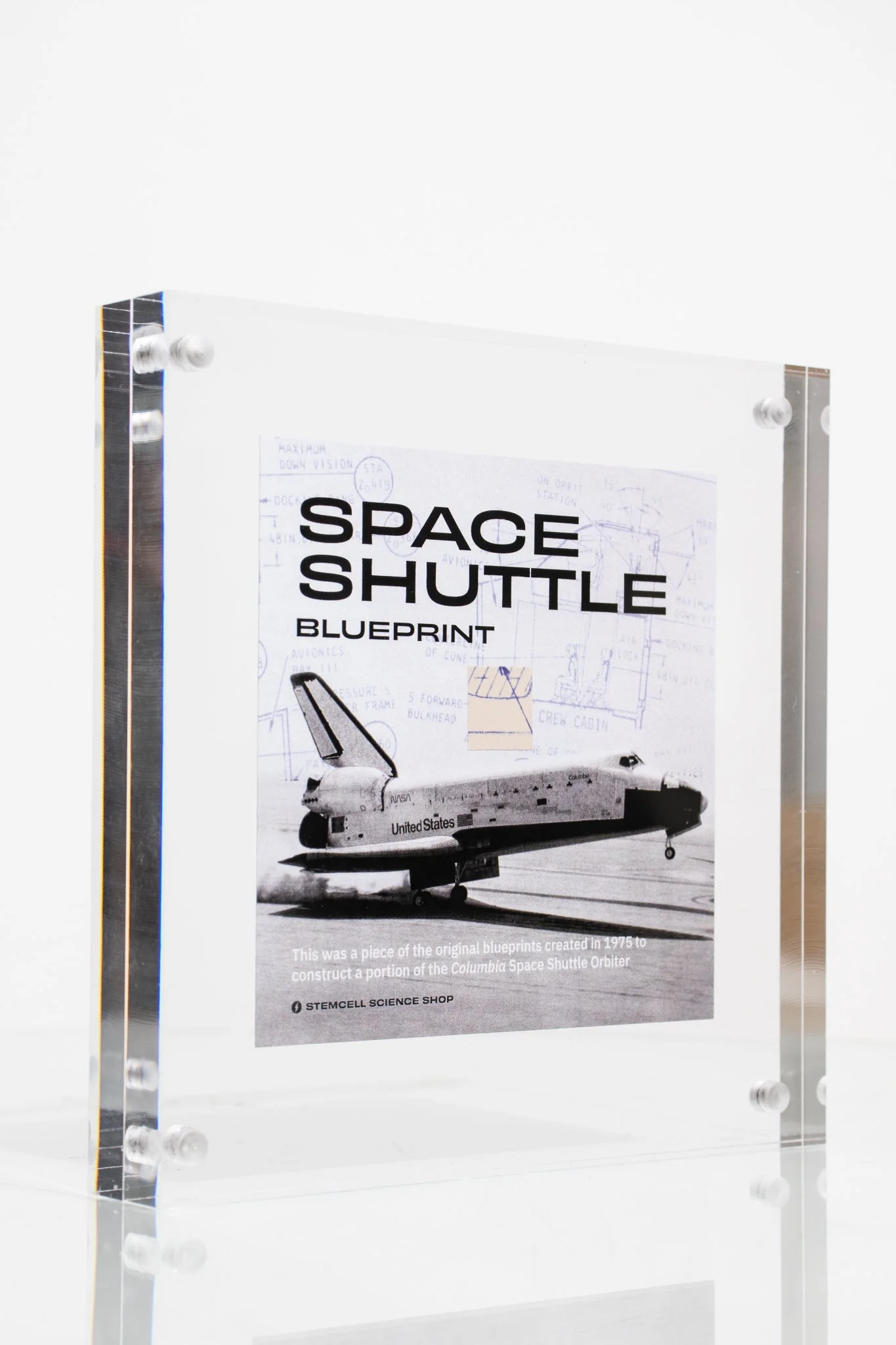 NASA Space Shuttle Blueprint Fragment - Image 4