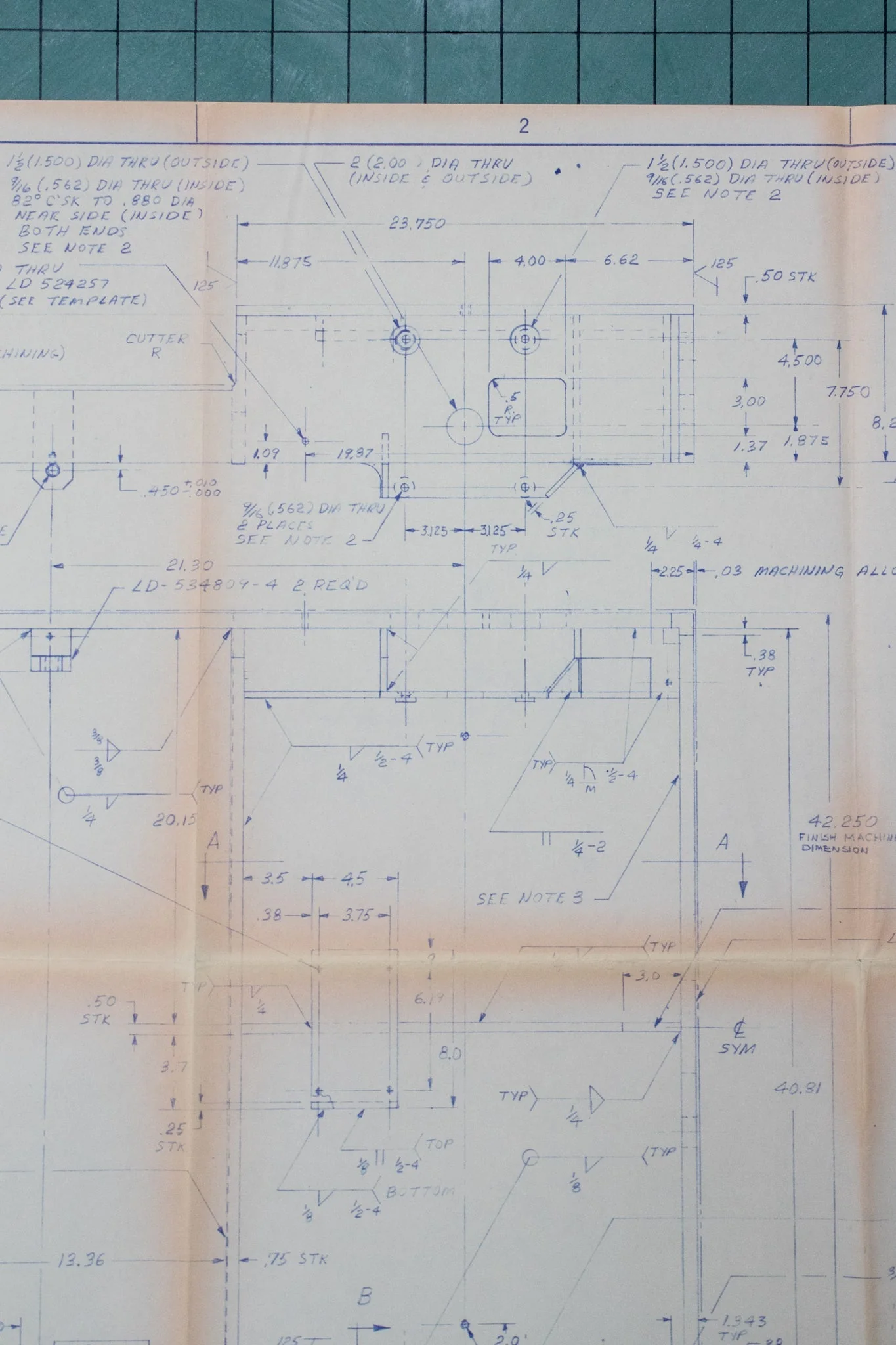 NASA Space Shuttle Blueprint Fragment - Image 7
