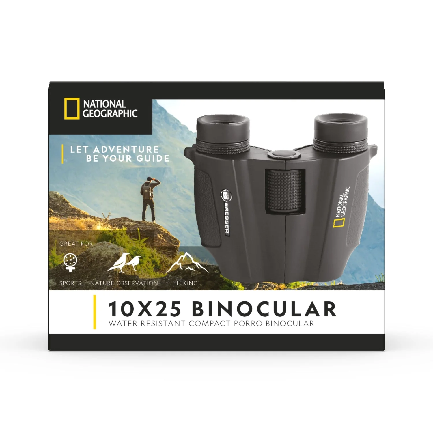 National Geographic 10x25 Compact Binoculars - Image 3