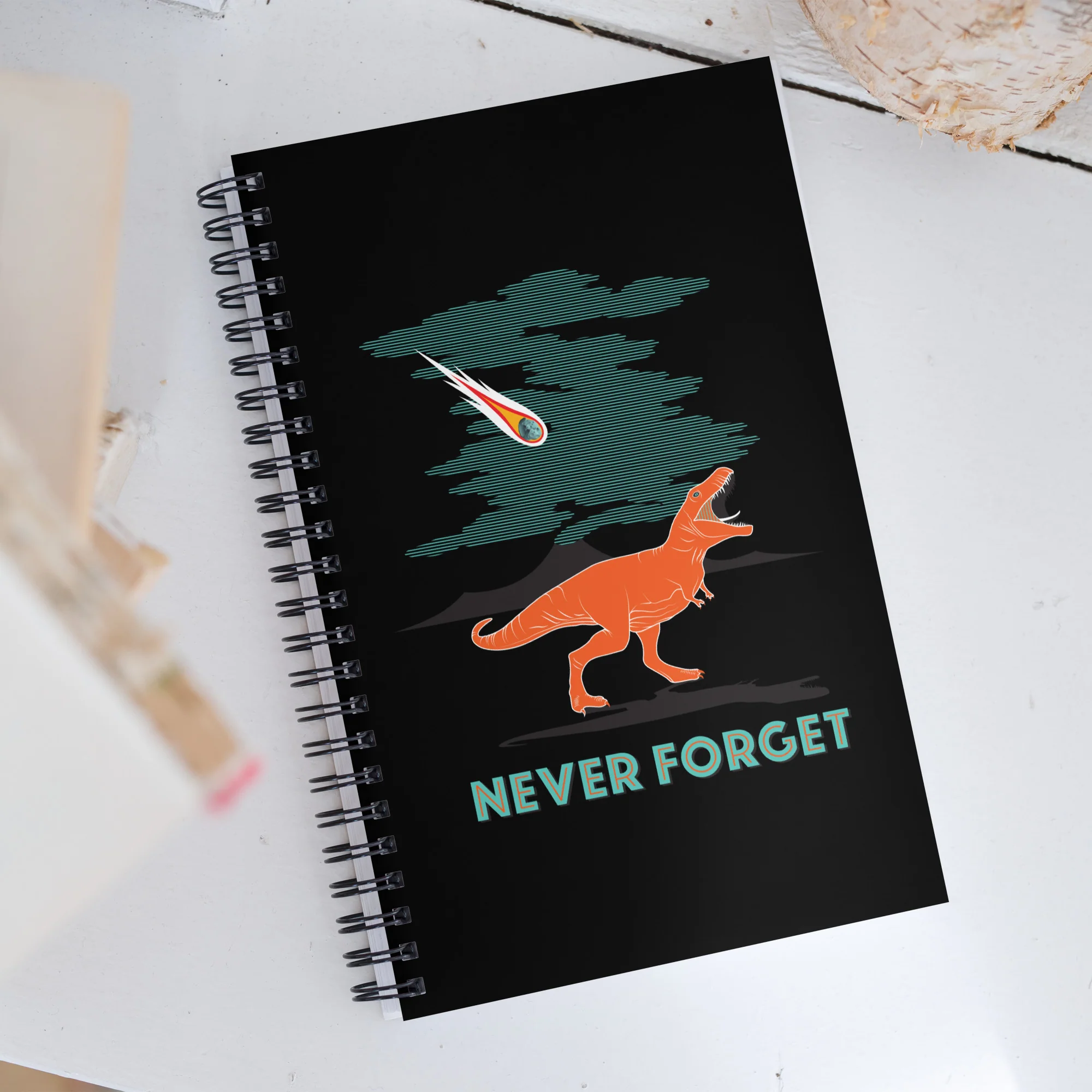 Never Forget Spiral Notebook - Image 3