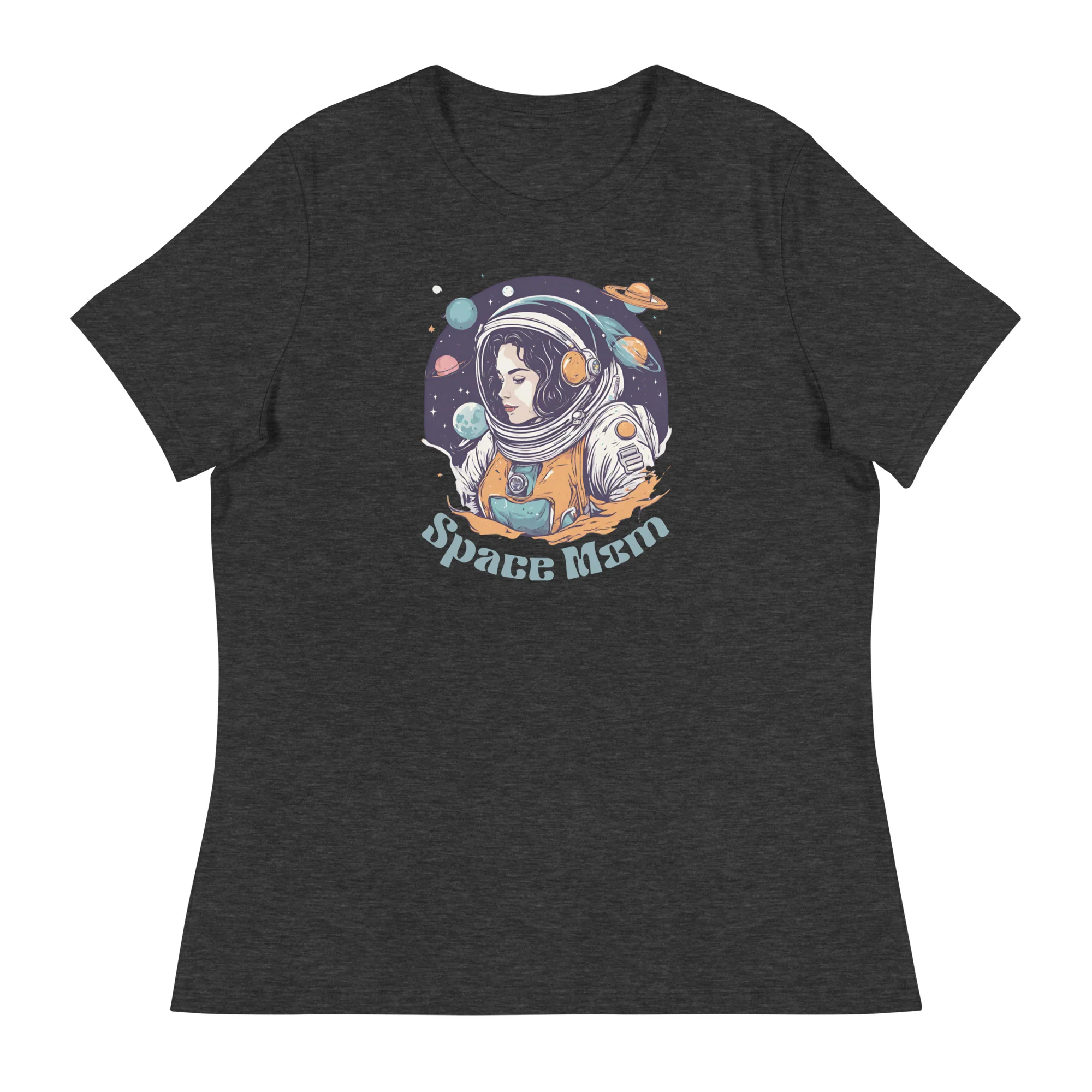 Retro Space Mom Relaxed T-Shirt - Image 4