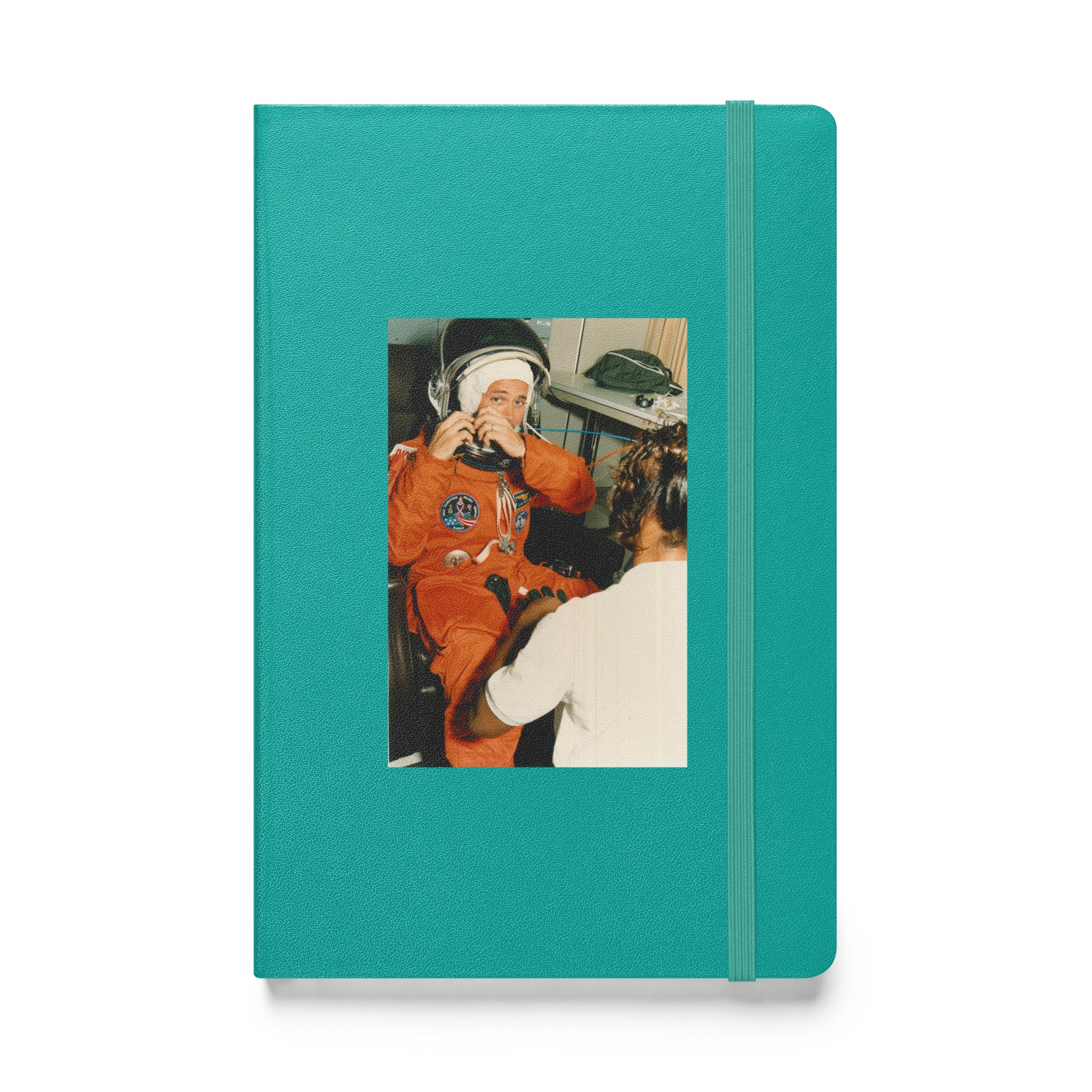 STS-51 Mission Specialist Daniel Bursch Custom Hardcover Bound Notebook - Image 3