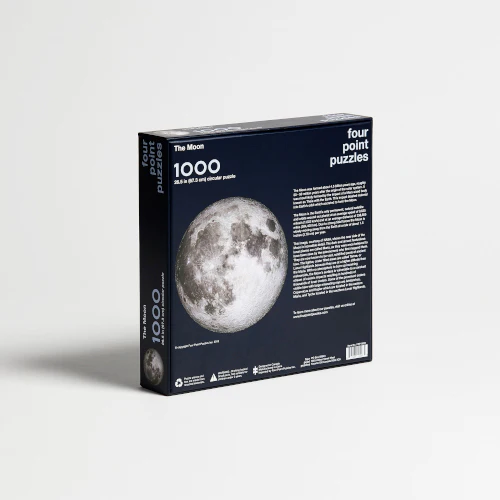 The Moon NASA Round Puzzle - Image 3