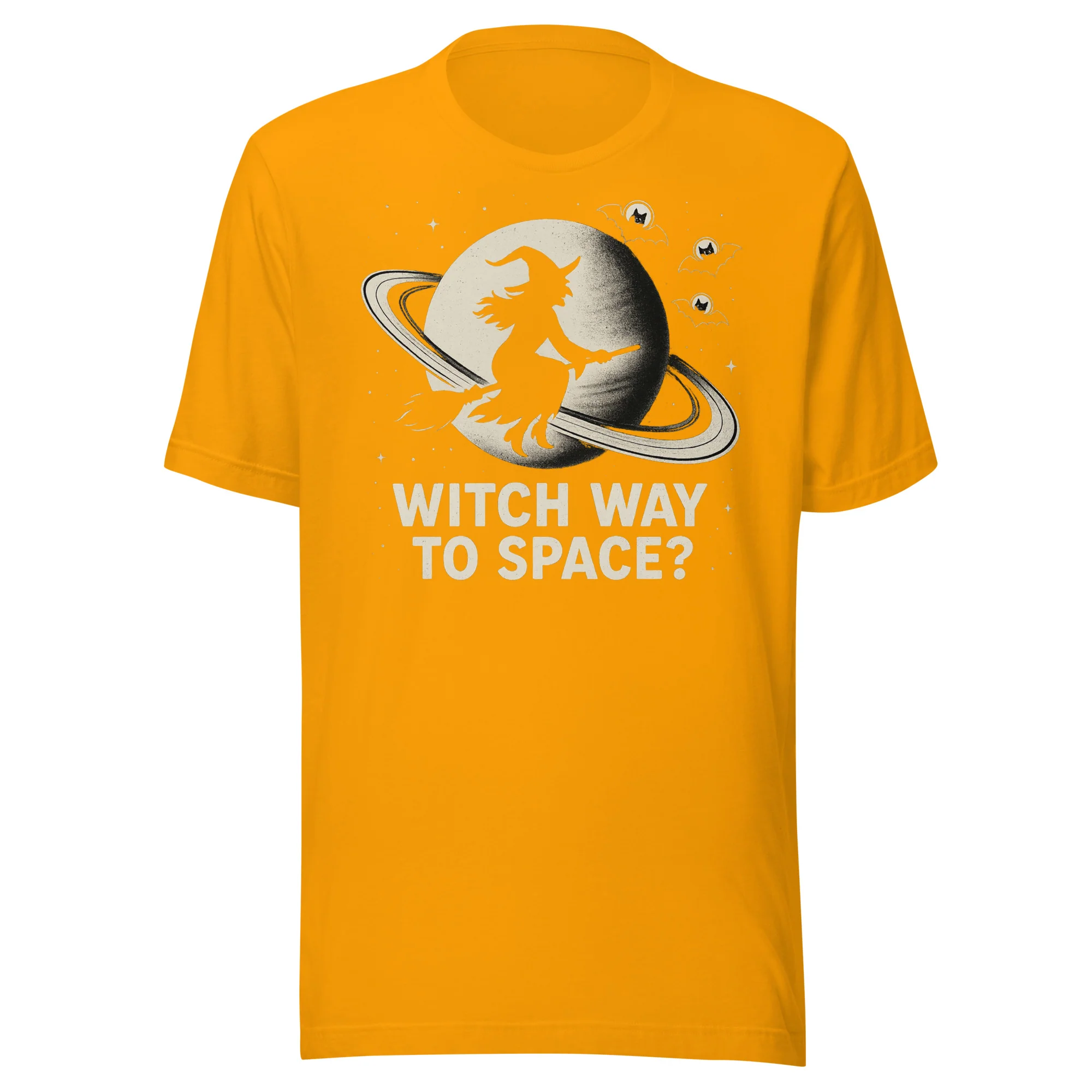 Witch on Saturn Unisex T-shirt - Image 6